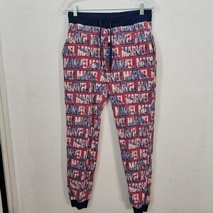 Disney Parks Marvel Graphic Jogger Style Pajama Pants Men's Size Small